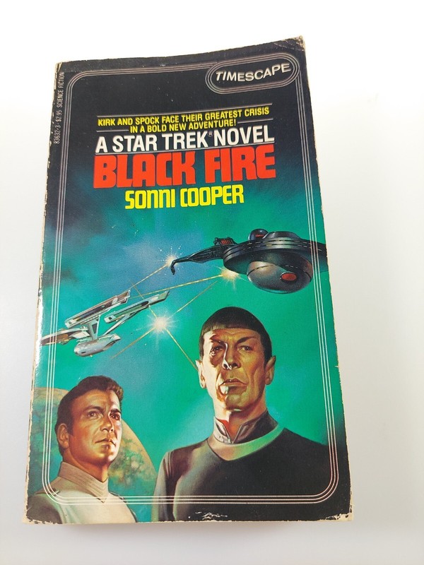 Black Fire; Star Trek – 9780671836320, Sonni Cooper Paperback