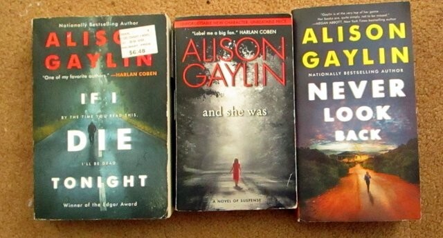 Lot of 3 books by Alison Gaylin – see details in Description
