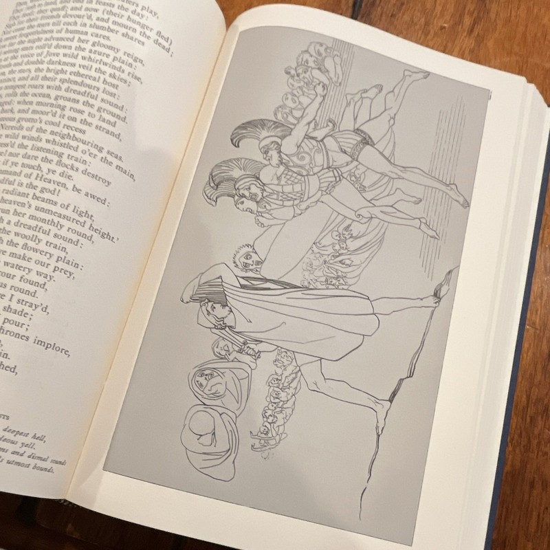 Heritage Press The Odyssey of Homer HC Slipcase Illustrated John Flaxman 1970 gallery