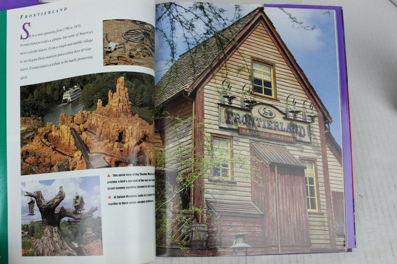 Walt Disney World Disney Kingdom Editions Purple Hardcover Book with Dust Jacket gallery