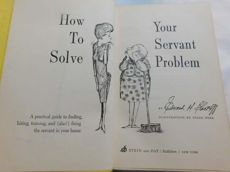 How to Solve Your Servant Problem Edward M. Miller 1951 1st Ed HCDJ gallery