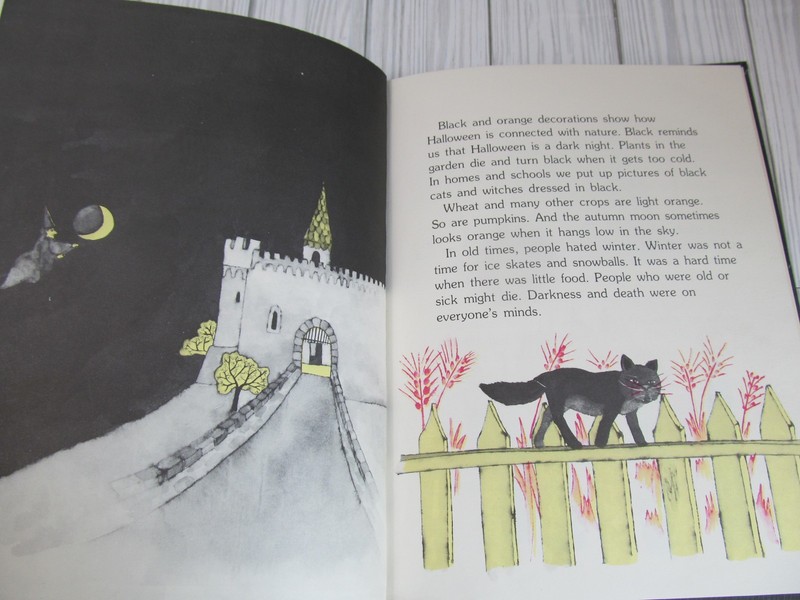 Halloween Easy-read Holiday Book by Cass R Sandak Rare Hardcover Childrens K gallery