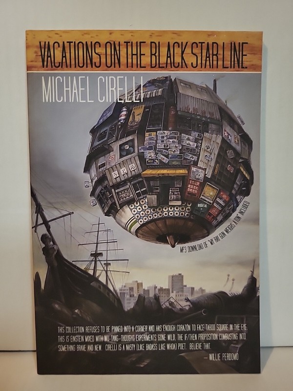 Michael Cirelli Vacations On The Black Starline 2010 Hanging Loose Press PB VG