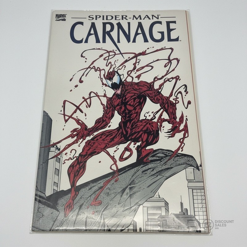 Spider-Man CARNAGE 1993 TPB 1st Print Mark Bagley Art Marvel Comics Graphic…