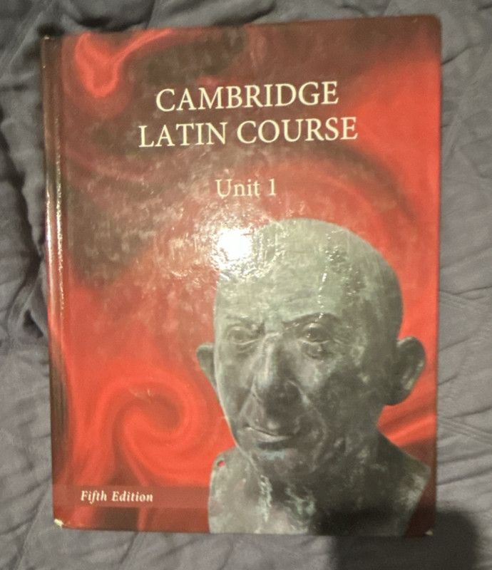 Cambridge Latin Course Unit 1 Fifth Edition B1 Intermediate Hardcover Latin