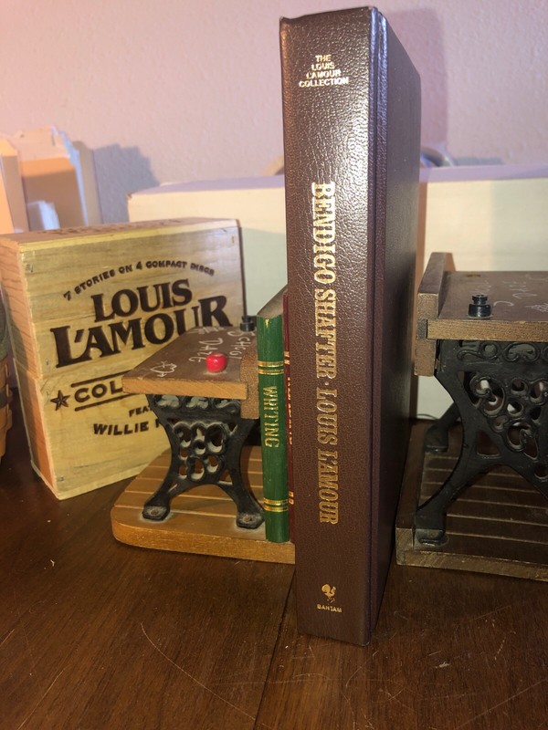 BENDIGO SHAFTER Louis L’Amour Leatherette Collection FIRST EDITION 1ST Ethan Sac