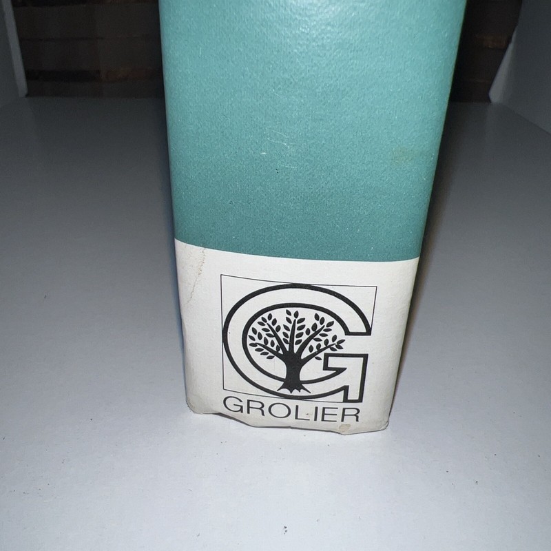 Grolier Encyclopedia Year Book 1981 Review Of The Year 1980 Hard Cover Vintage gallery
