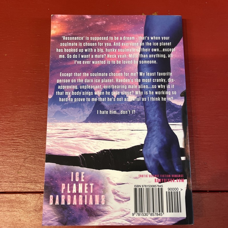 BARBARIAN'S MATE 2016 1st Ed OG Cover ICE PLANET BARBARIANS #7 Ruby Dixon SIGNED gallery
