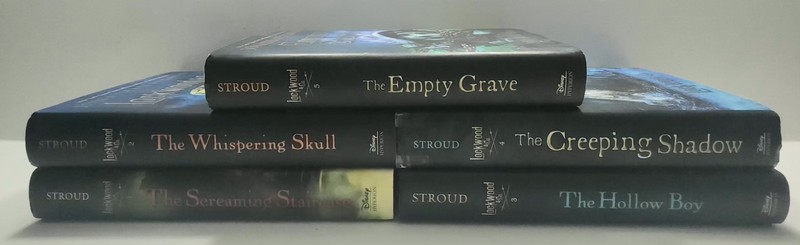 Lockwood & Co Complete Set 1-5 by Jonathan Stroud 1st Ed Disney Hyperion HC DJ