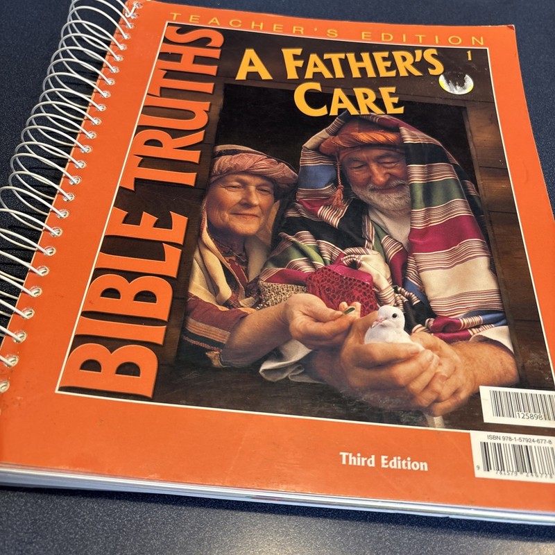 Bible Truths 1 A Father's Care Teacher's Edition BJU Press Connects Bible Events gallery
