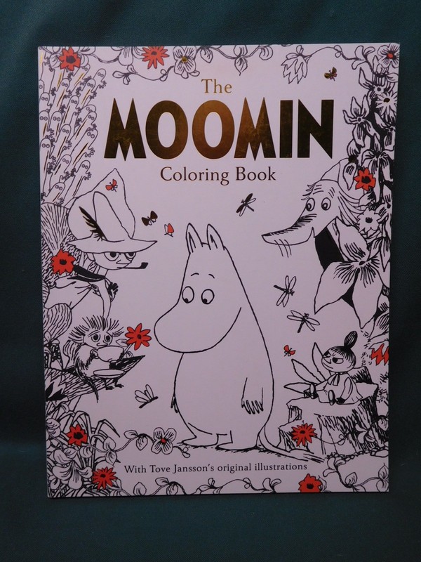 The Moomin Coloring Book with Tove Jansson’s original illustrations