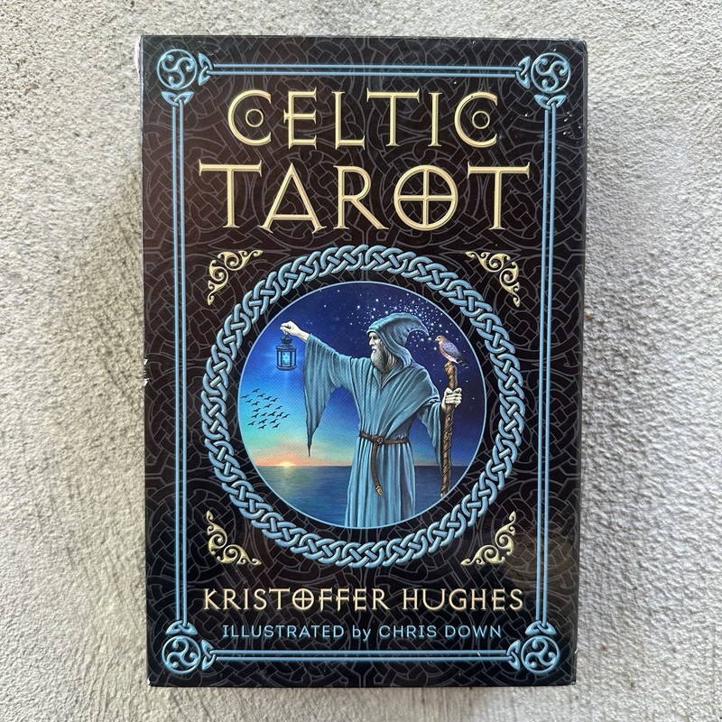 Celtic Tarot by Chris Down and Kristoffer Hughes 78 Card Deck + Booklet