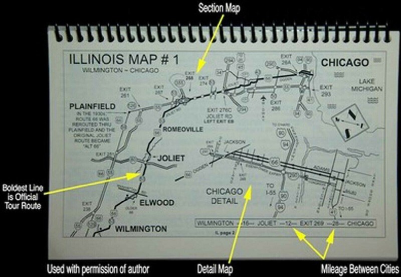 ROUTE 66 EZ 66 GUIDE for TRAVELERS NEW 6th Edition Map Book and Directions gallery