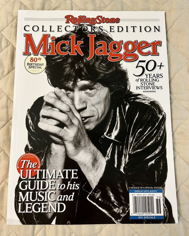 Rolling Stone Magazine Mick Jagger 80th Birthday Special Issue 2023 / BRAND NEW