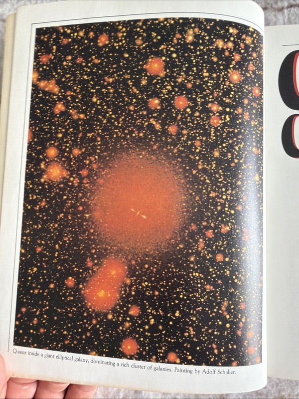 Cosmos Carl Sagan Paperback First Edition 1983 Illustrated Color Science Space gallery