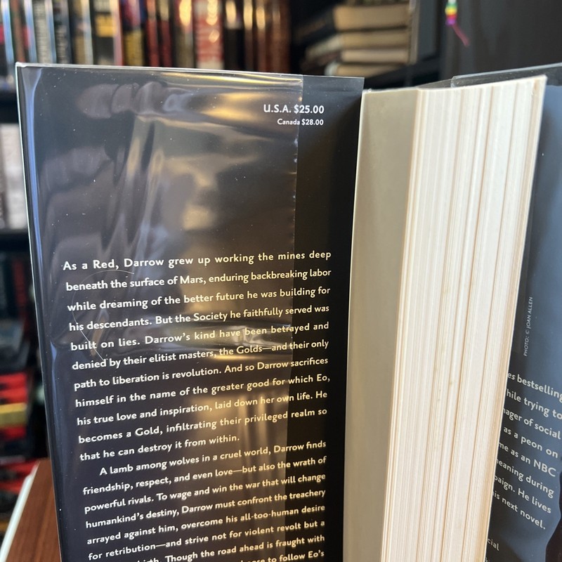 Golden Son by Pierce Brown (2015, Hardcover), Red Rising Series - 1st Printing gallery