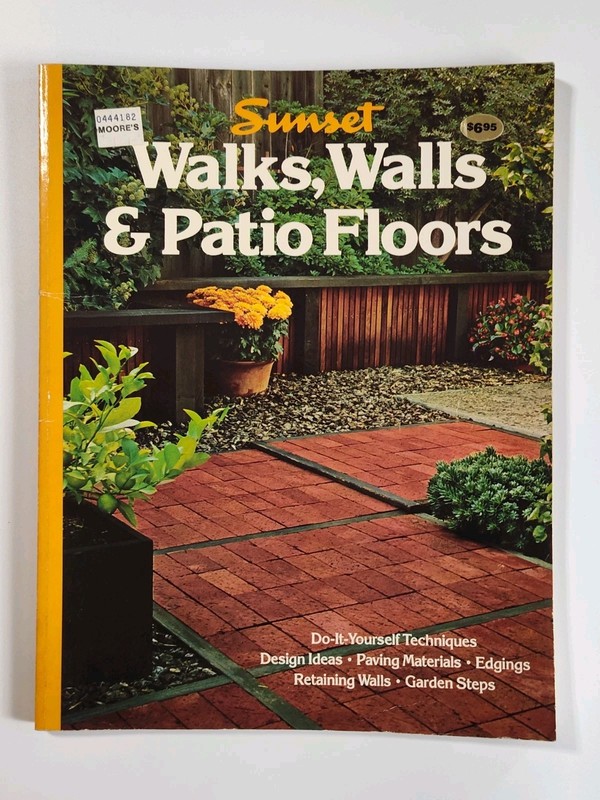 Vintage Sunset Books Lot 6 1980s DIY Home Repair Office Patio Play Yard Skylight gallery
