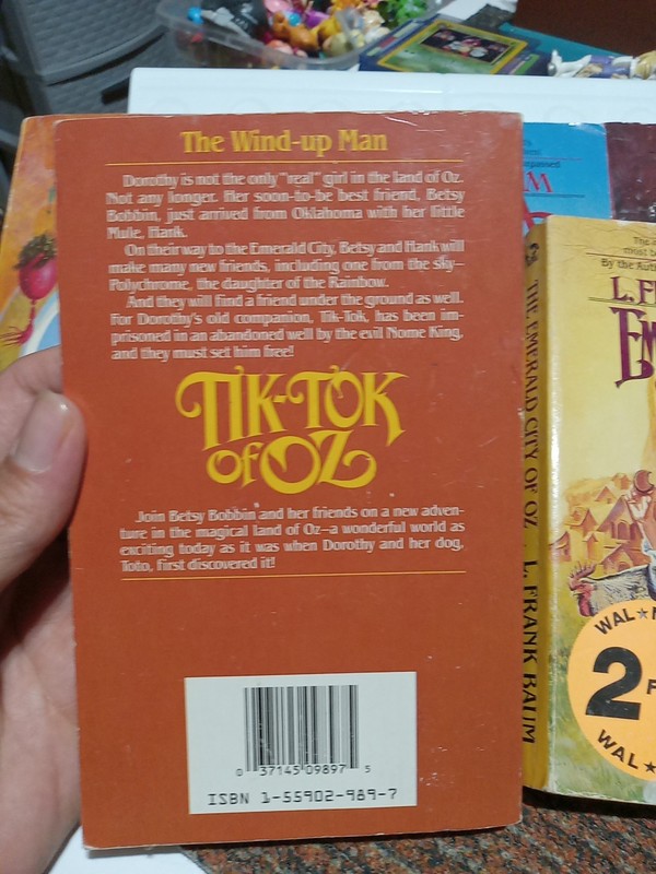 5x Wizard of Oz Series Paperback Books, L. Frank Baum Emerald City Tik-tok Ozma gallery
