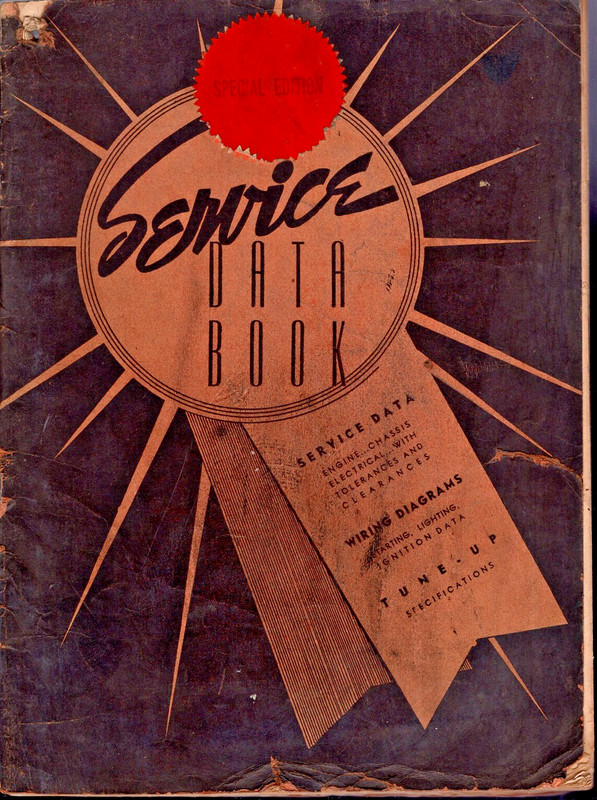 15th Edition Automobile Digest Service Data Book Special Ed. Mid 1930 MN1334
