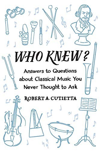 Who Knew?: Answers to Questions a… by Cutietta, Robert A. Paperback / softback