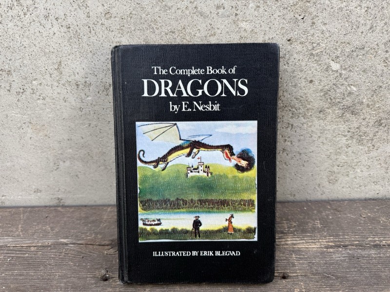 A Complete Book Of Dragons Hardcover Book Erik Blegvad E Nesbit