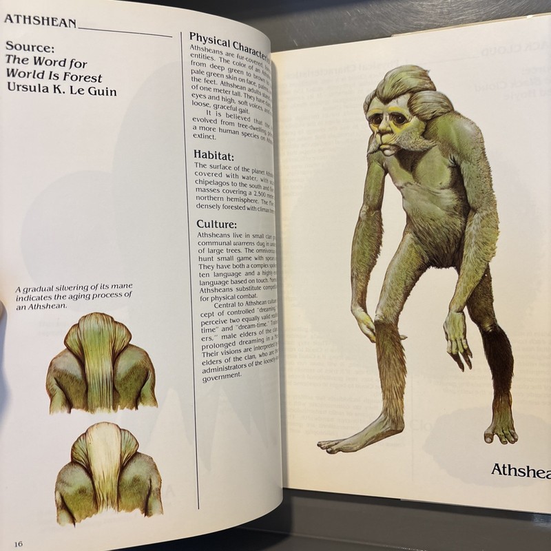 Barlowe's Guide to Extraterrestrials 1987 Illustrated Hardcover Vintage Sci-Fi gallery