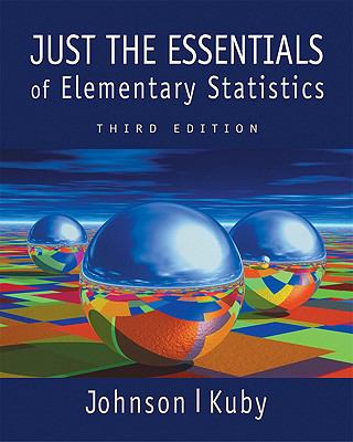 Just the Essentials of Elementary Statistics (with InfoTrac and CD-ROM) (Availa