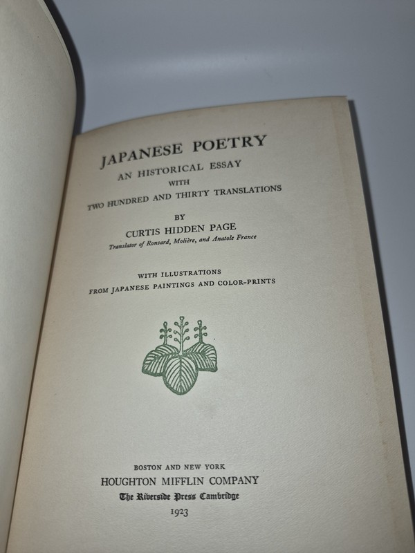 Japanese Poetry: An Historical Essay with 230 w Illustrations from Japanese Prin gallery