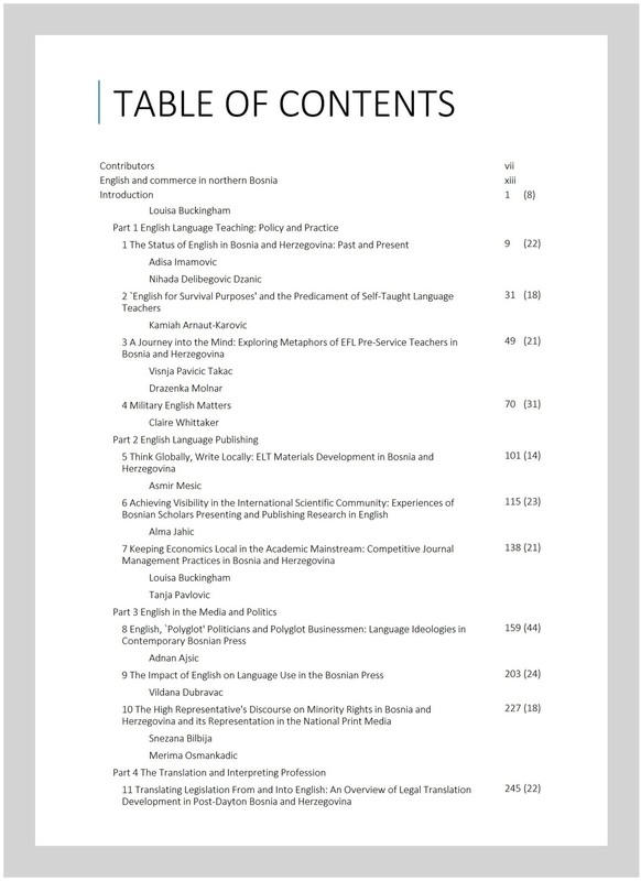 Status of English in Bosnia and Herzegovina, Hardcover by Buckingham, Louisa ... gallery