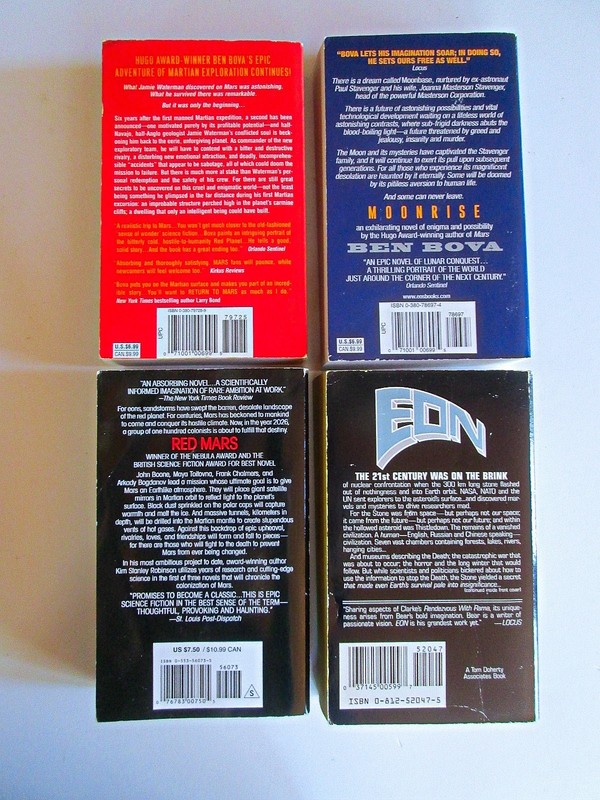 Lot of 13 Science Fiction Paperback Novels, Heinlein Pohl Card Chalker and Other gallery