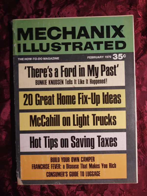 MECHANIX Illustrated February 1970 Semon Bunkie Knudsen Plymouth Duster 340