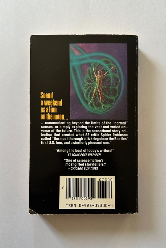 JOHN VARLEY The Persistence of Vision | 1984 Mass Market Paperback gallery