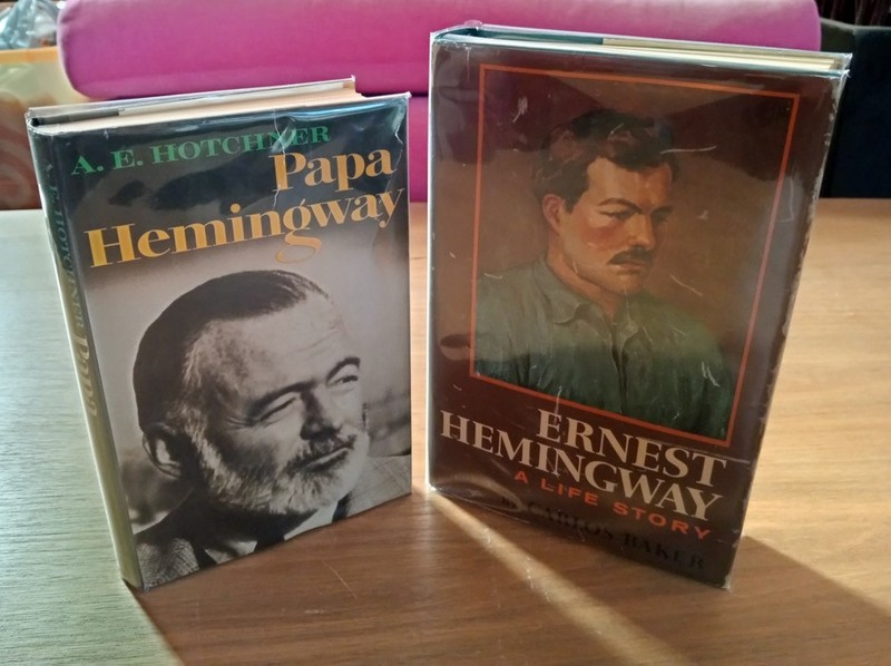 Ernest Hemingway A Life Story, Carlos Baker / Papa Hemingway, Hotchner, 2 Books gallery