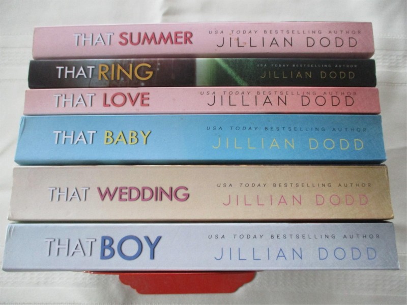 JILLIAN DODD 6 Book Lot THAT BOY Series YA Romance Drama WEDDING BABY LOVE RING+