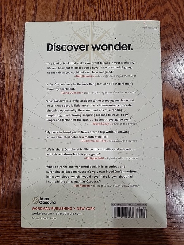 Atlas Obscura By Joshua Foer, Dylan Thuras & Ella Morton gallery