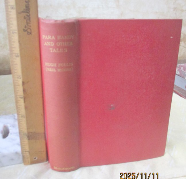 PARA HANDY & OTHER TALES,1931,Hugh Foulis,(Neil Munro)