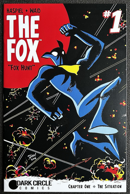 The Fox #1 2015 Dark Circle Mark Waid Dean Haspiel Cover Variant A NM