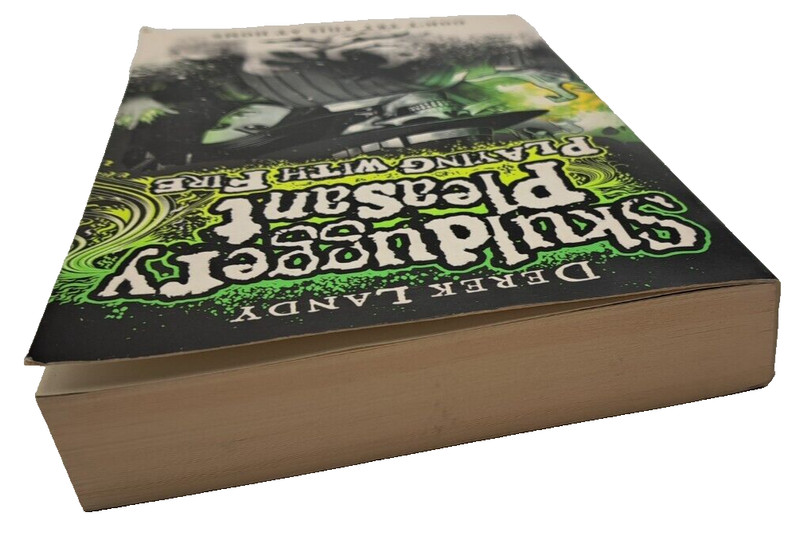 Skulduggery Plesant Playing with Fire by Derek Landy Paperback 360 pages gallery