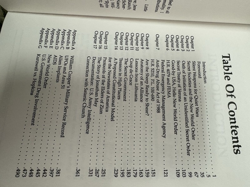 Behold, A Pale Horse, William Cooper 1991 Protocols Elders Zion Book gallery