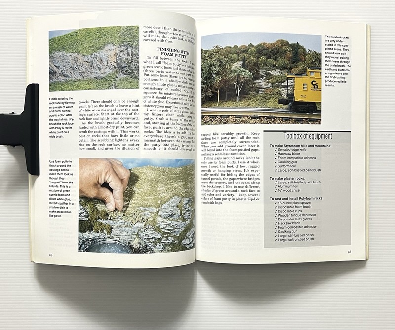 Realistic Scenery for Toy Train Layouts by Dave Frary PB 1996 gallery
