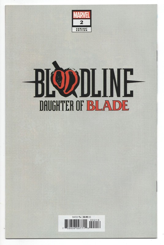Bloodline: Daughter of Blade #2 - Ivan Tao 1:100 virgin incentive variant gallery