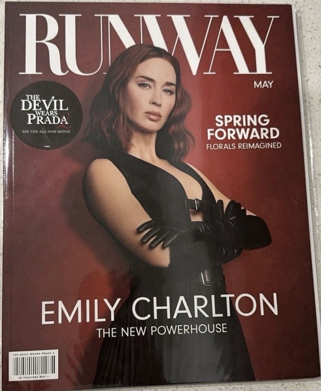 Sealed The Devil Wears Prada 2” RUNWAY Magazine PROMO Collectible BRAND NEW