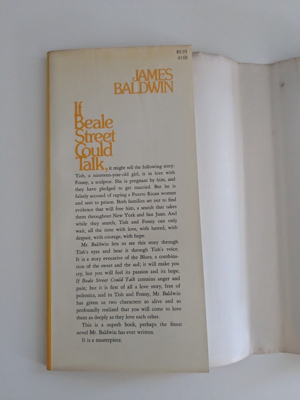 If Beale Street Could Talk - James Baldwin First Edition, The Dial Press 1974 gallery