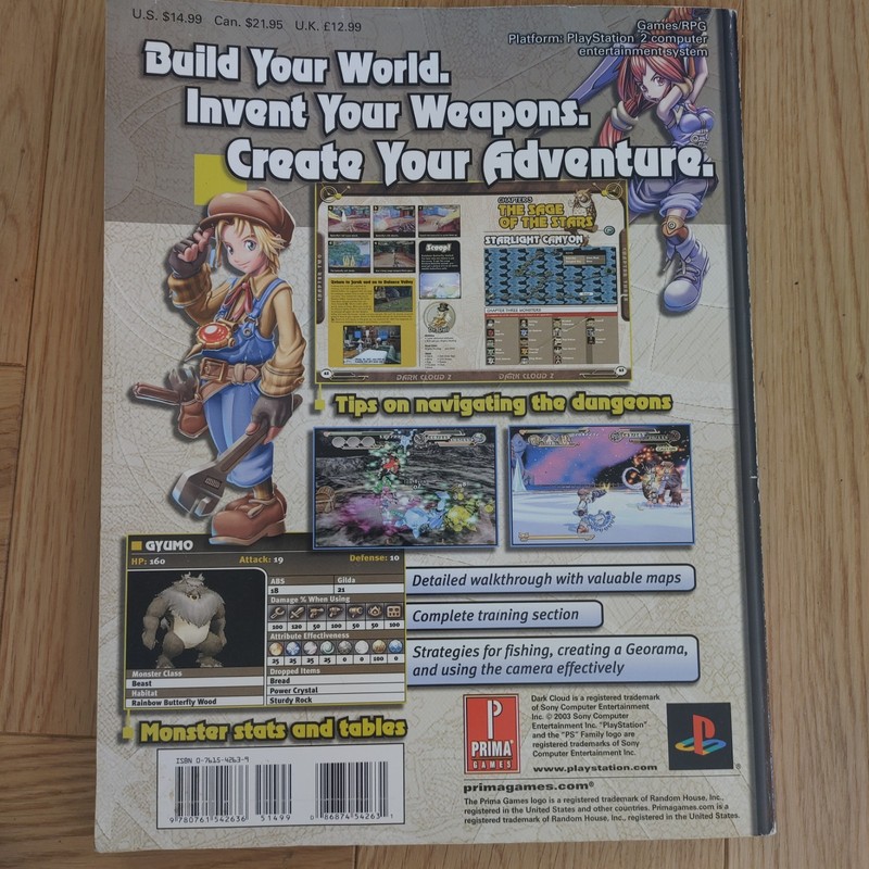 Dark Cloud 2 : Prima's Official Strategy Guide by Prima Games PS2 gallery
