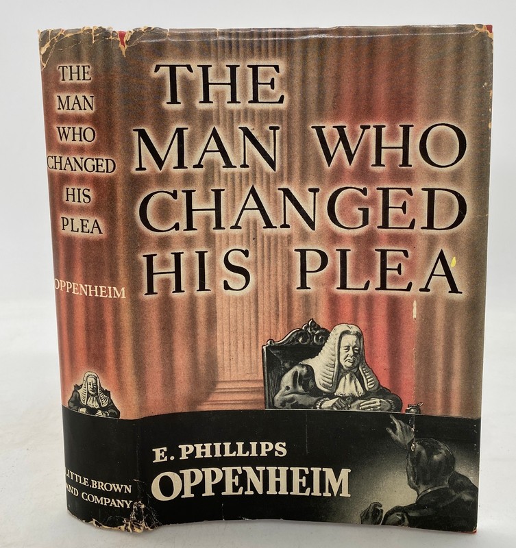 1942 E. Phillips Oppenheim FIRST EDITION The Man Who Changed His Plea HC DJ