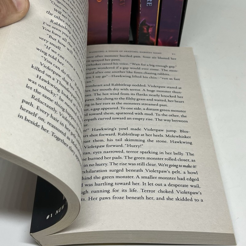 Warriors: A Vision of Shadows Box Set: Volumes 1 to 6 - Paperback - GOOD gallery