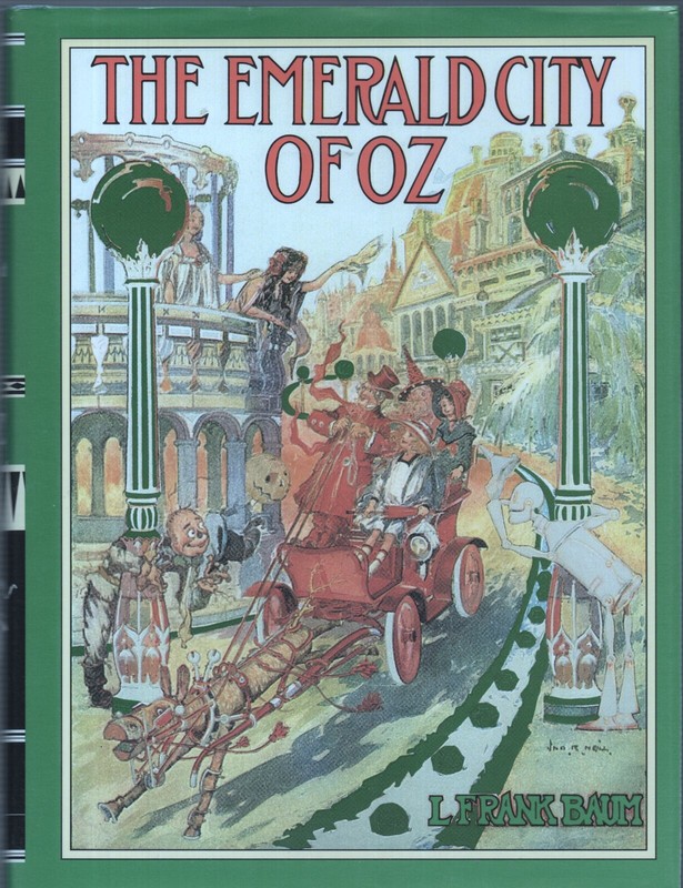 The Emerald City of Oz by L. Frank Baum Books of Wonder Morrow 1910 1993 1st HC