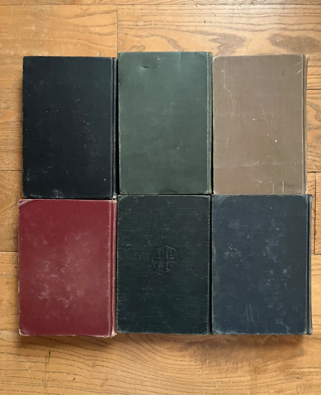 Lot of 6 Vintage Hymnals ~ Hardcover 1940s, 1950s gallery