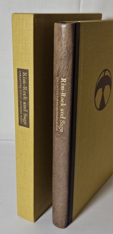 RIM ROCK & SAGE Collected Poems Maynard Dixon 57/100 Limited Edition Boxed Clean gallery
