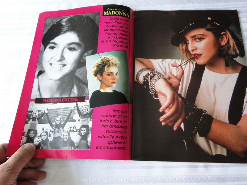Vintage Pop Rock Music Magazine Like A Virgin Madonna Music Stars Special 132 gallery